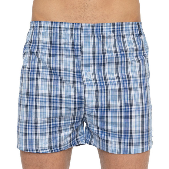 Herenboxershorts Molvy blauw (KP-017-BBT)