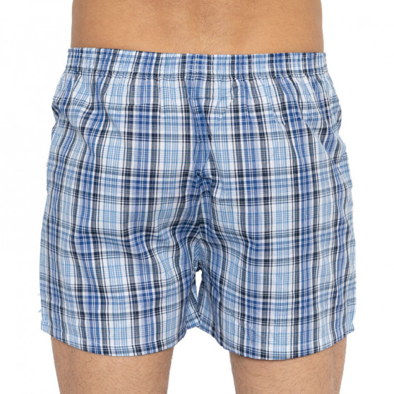 Herenboxershorts Molvy blauw (KP-017-BBT)