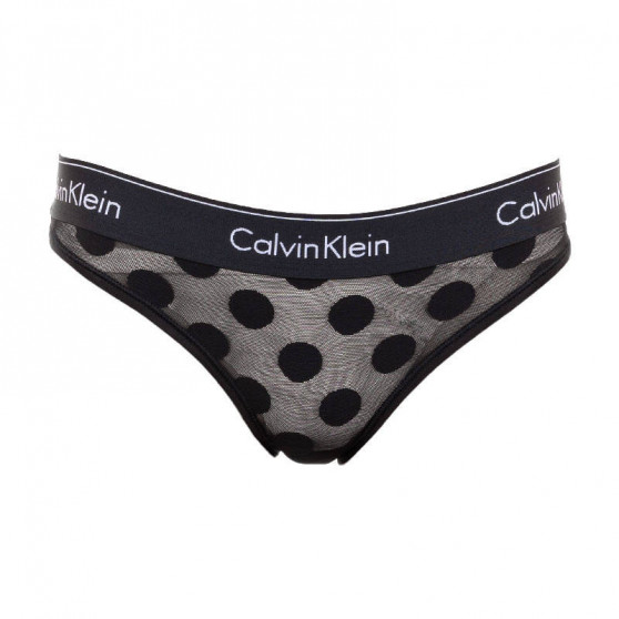 Dames slip Calvin Klein zwart (QF5850E-6WA)
