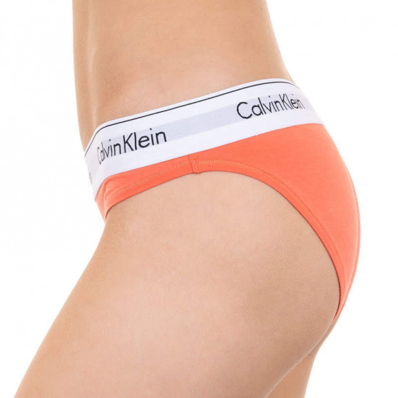 Dames slip Calvin Klein oranje (F3787E-GPT)