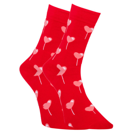 Vrolijke sokken Dots Socks hartjes (DTS-SX-488-W)