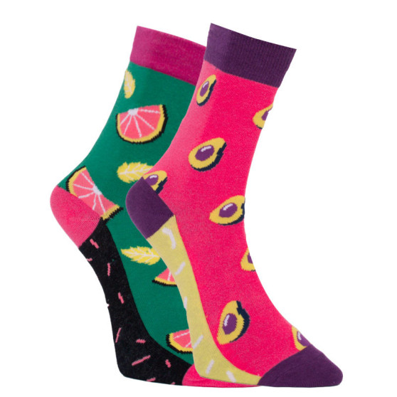 Vrolijke sokken Dots Socks met avocado (DTS-SX-463-Z)