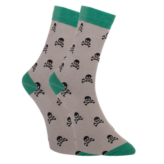 Vrolijke sokken Dots Socks met doodshoofden (DTS-SX-414-S)