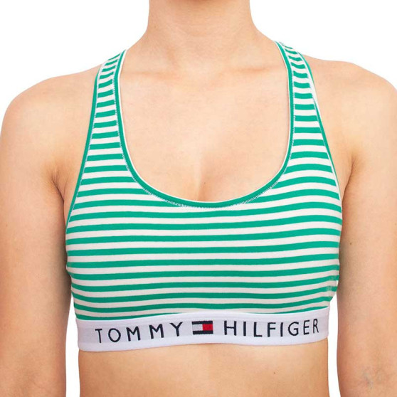 Damesbeha Tommy Hilfiger groene strepen (UW0UW02348 0IK)