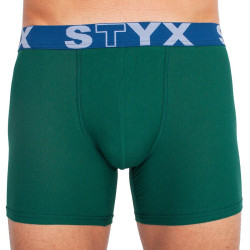 Herenboxershort Styx lang sportelastisch donkergroen (U1066)