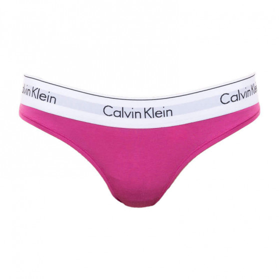 Dames string Calvin Klein roze (F3786E BM6)