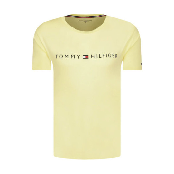 Heren-T-shirt Tommy Hilfiger geel (UM0UM01434 ZA6)