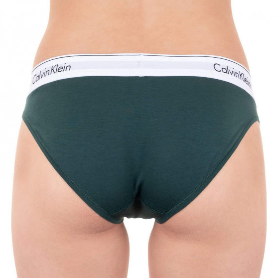 Dames slip Calvin Klein donkergroen (F3787E-CP2)