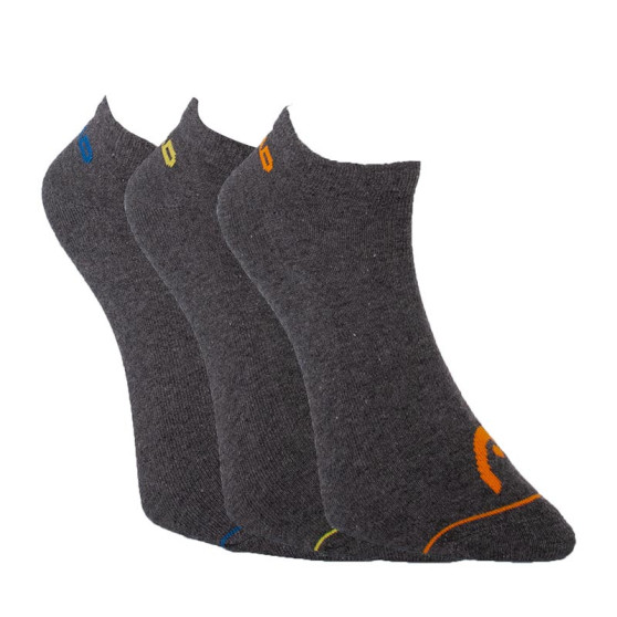 3PACK HEAD sokken grijs (761010001 002)