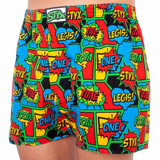 Herenboxershorts Styx art classic rubber boom (A955)