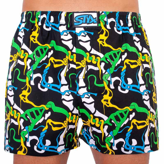 Herenboxershorts Styx art classic rubber jungle (A956)