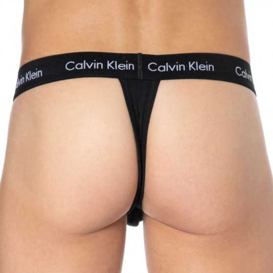 2PACK heren string Calvin Klein zwart (NB2208A-001)