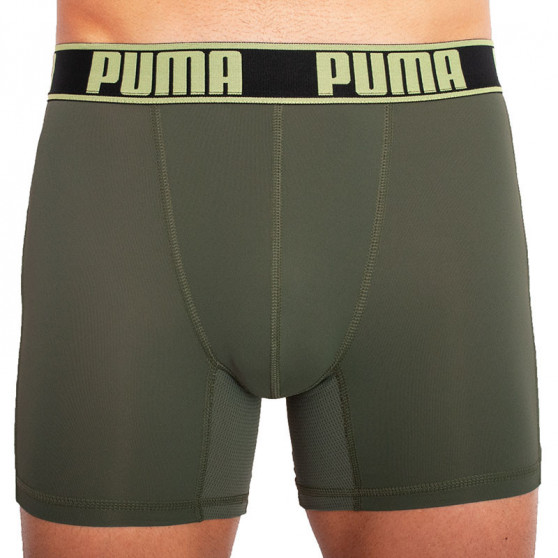 2PACK herenboxershort Puma sport groen (671018001 002)