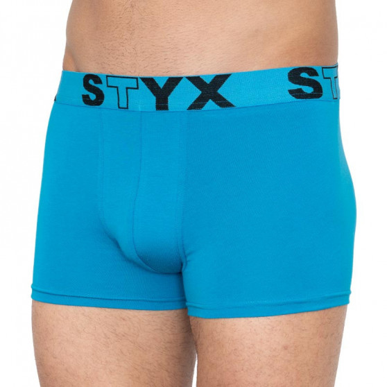 Herenboxershort Styx sport elastisch oversized lichtblauw (R969)