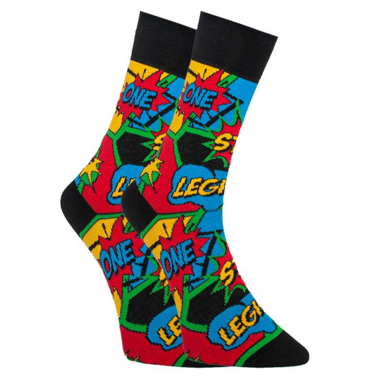 3PACK vrolijke sokken Styx hoog in geschenkverpakking (H8575556)