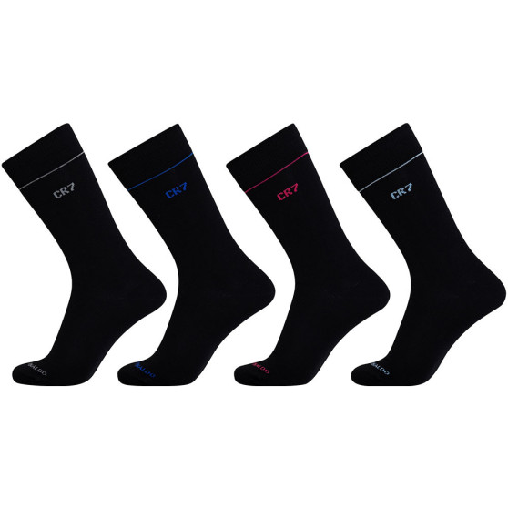 4PACK sokken CR7 zwart (8180-80-9)