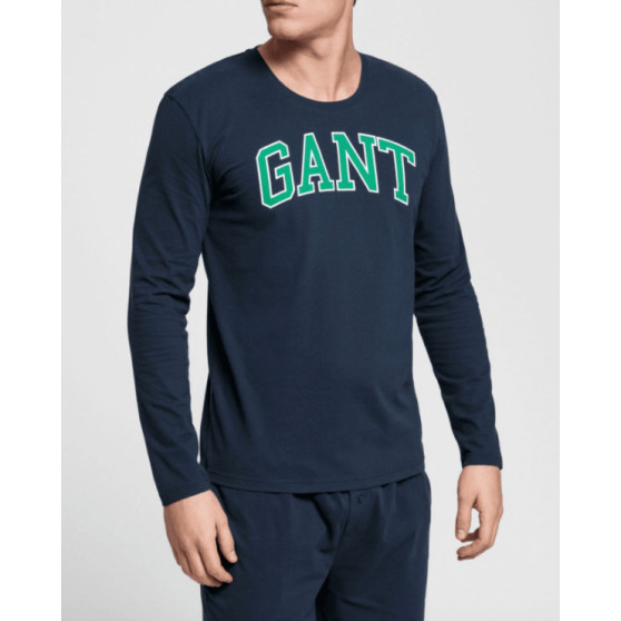 Herenslaaphemd Gant donkerblauw (902039604-410)