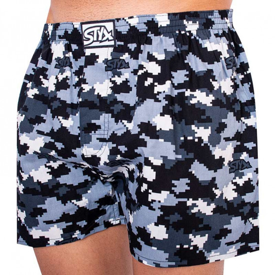 Herenboxershorts Styx art classic rubber camouflage digitaal (A1150)
