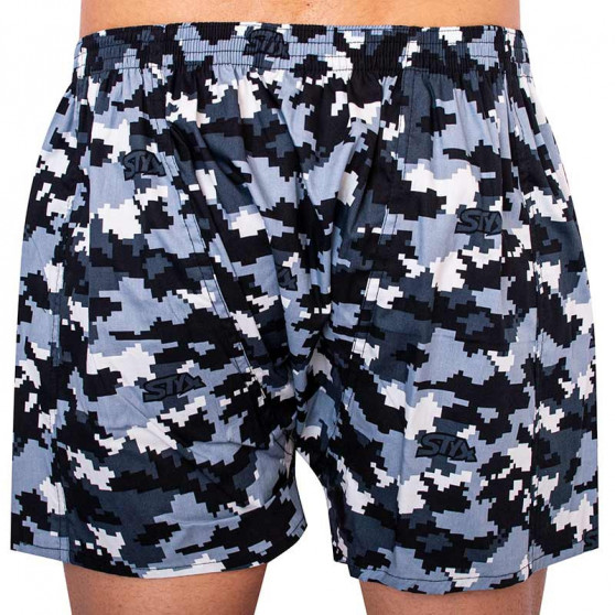 Herenboxershorts Styx art classic rubber camouflage digitaal (A1150)