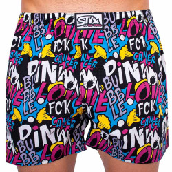 Herenboxershorts Styx art classic rubber Pink Bubble (A1058)