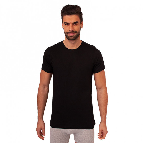 3PACK heren t-shirt Calvin Klein zwart (NB4011E-001)