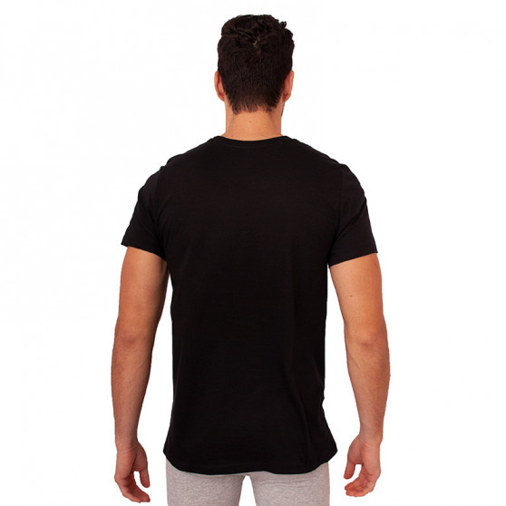 3PACK heren t-shirt Calvin Klein zwart (NB4011E-001)