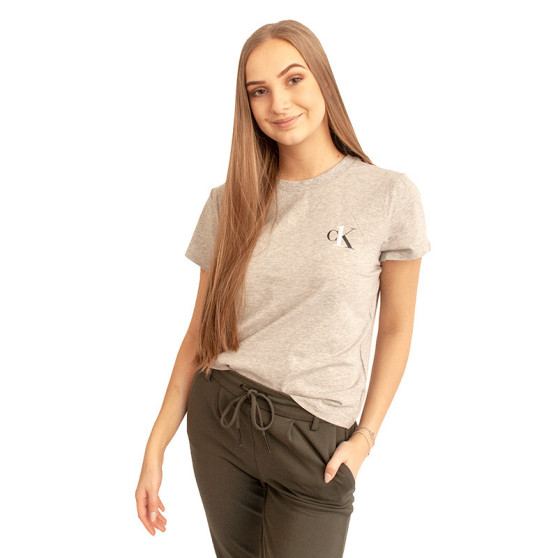 Dames-T-shirt Calvin Klein grijs (QS6356E-020)