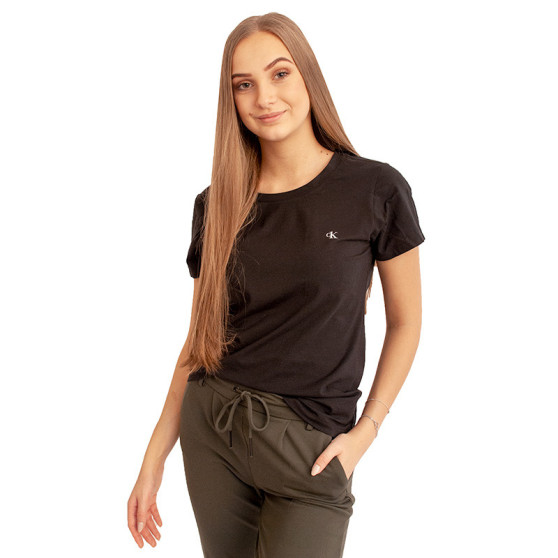 2PACK Dames-T-shirt CK ONE zwart (QS6442E-001)