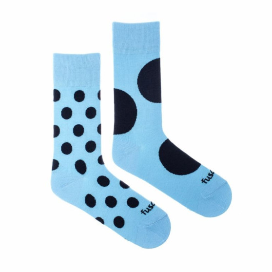 Vrolijke sokken Fusakle disco azuur (--1082)