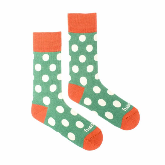 Vrolijke sokken Fusakle polka dot fresh (--1086)