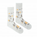 Vrolijke sokken Fusakle bos in de mist (--1041)
