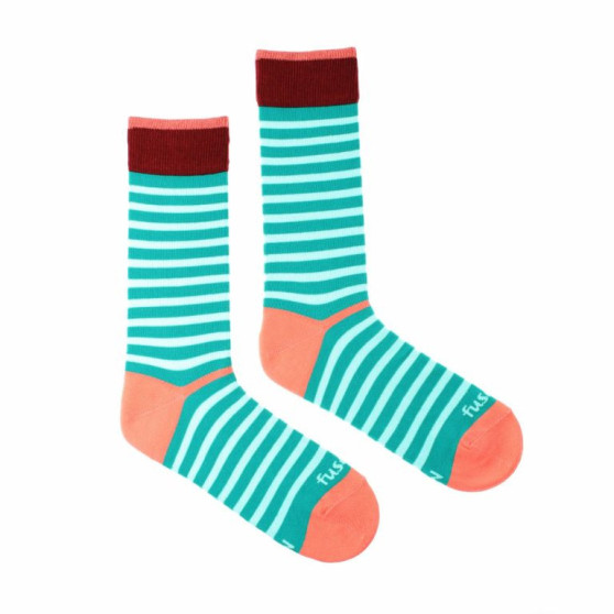 Vrolijke sokken Fusakle streep vet (--0812)