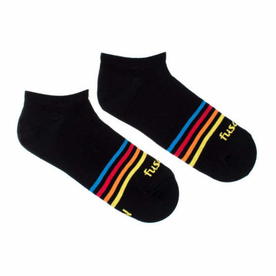 Happy sokken Fusakle streep zwart (--0951)