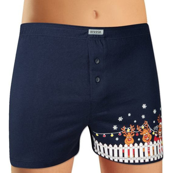 Herenboxershort Andrie donkerblauw (PS 5513 A)