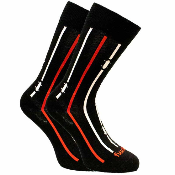 Vrolijke sokken Fusakle voor board zwart (--0941)