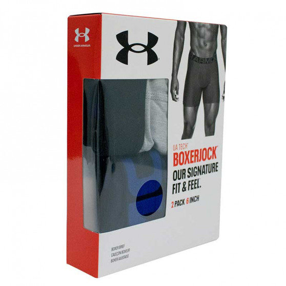 2PACK herenboxershort Under Armour zwart (1363619 001)