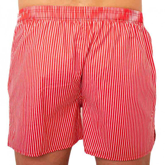 Herenboxershort Emes rode strepen (019)