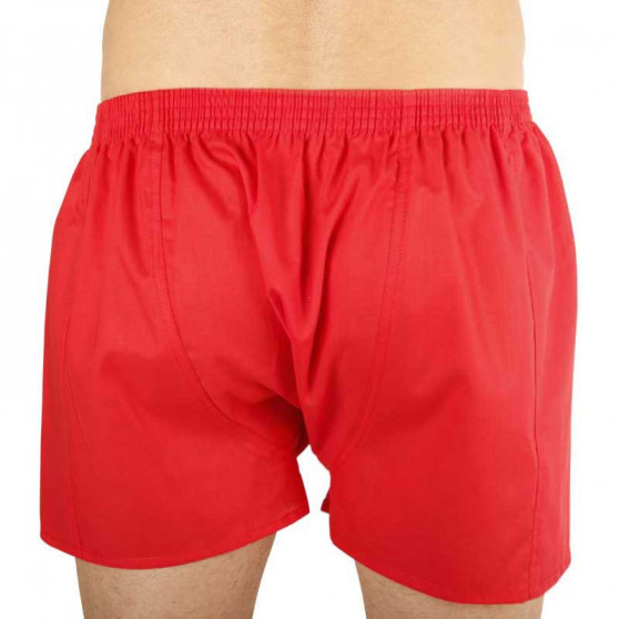 Herenboxershort Styx art classic rubber donuts rood