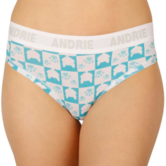 Dames slip Andrie turquoise (PS 2405 B)