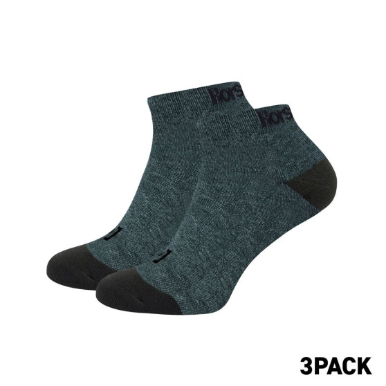 3PACK sokken Horsefeathers rapid premium donkergrijs (AA1078C)