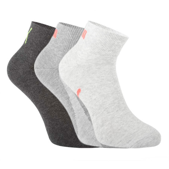 3PACK sokken Puma grijs (100000957 005)