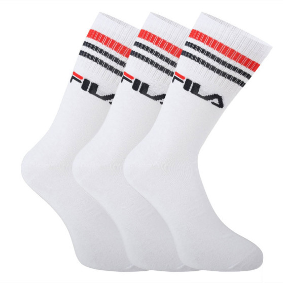 3PACK sokken Fila wit (F9090-300)