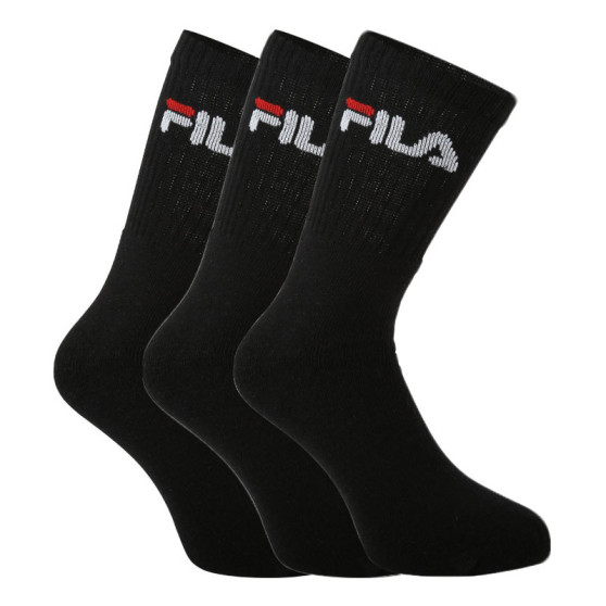 3PACK sokken Fila zwart (F9505-200)