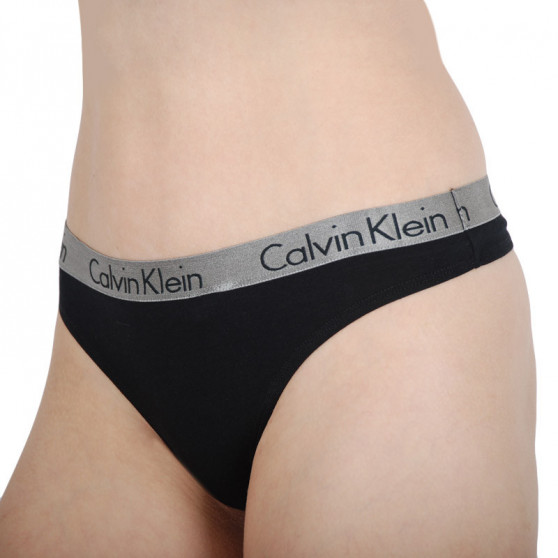 3PACK dames string Calvin Klein veelkleurig (QD3560E-M8C)