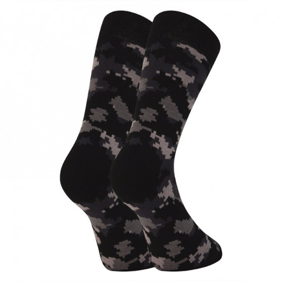 Vrolijke sokken Styx hoge camouflage (H1150)