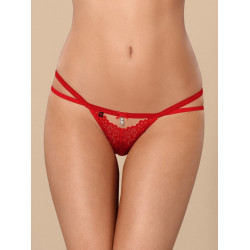 Dames string Obsessive rood (838-THO-3)