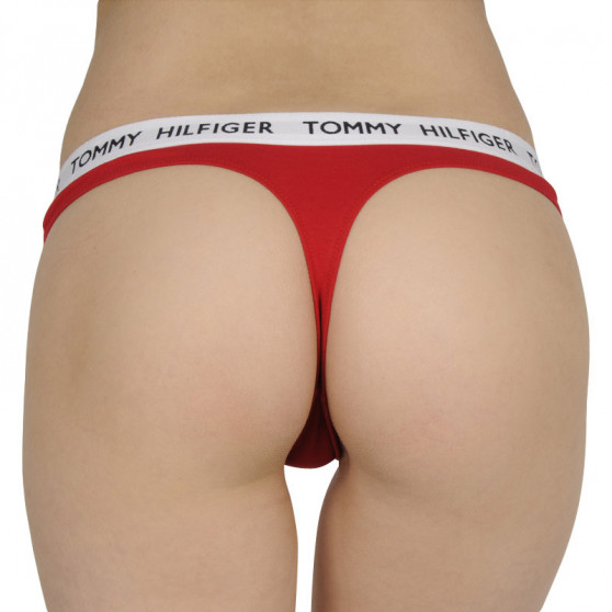 Dames string Tommy Hilfiger rood (UW0UW02198 XCN)