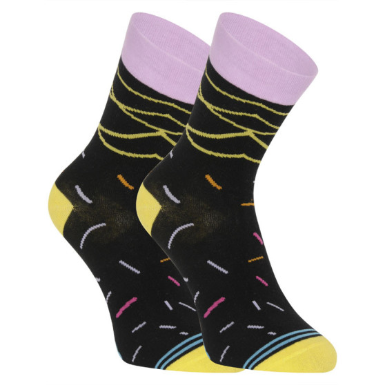 Vrolijke sokken Dots Socks zwart (DTS-SX-470-C)
