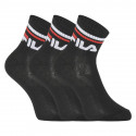 3PACK sokken Fila zwart (F9398-200)