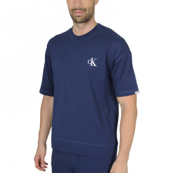 Heren-T-shirt CK ONE blauw (NM1793E-C5F)